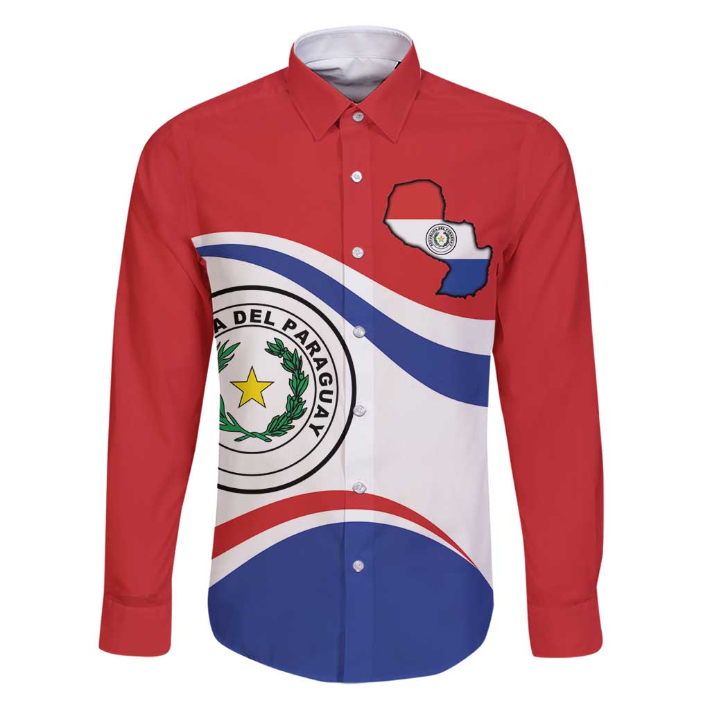 Paraguay Paz y justicia Family Matching Puletasi and Hawaiian Shirt Coat of arms of Paraguay