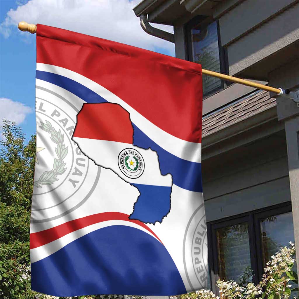 Paraguay Paz y justicia Garden Flag Coat of arms of Paraguay