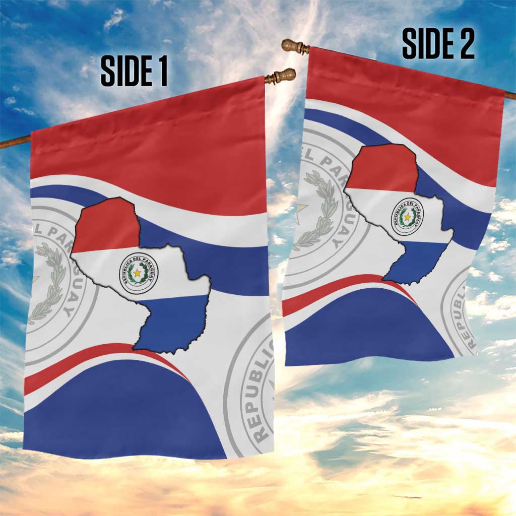 Paraguay Paz y justicia Garden Flag Coat of arms of Paraguay
