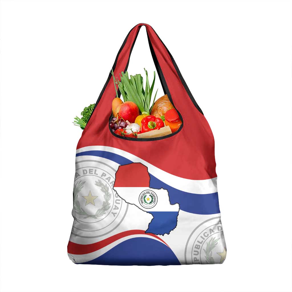 Paraguay Paz y justicia Grocery Bag Coat of arms of Paraguay