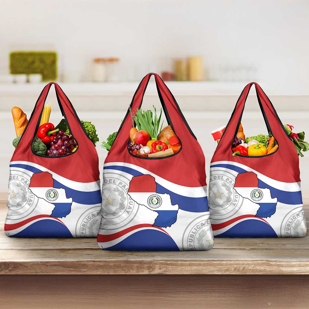 Paraguay Paz y justicia Grocery Bag Coat of arms of Paraguay