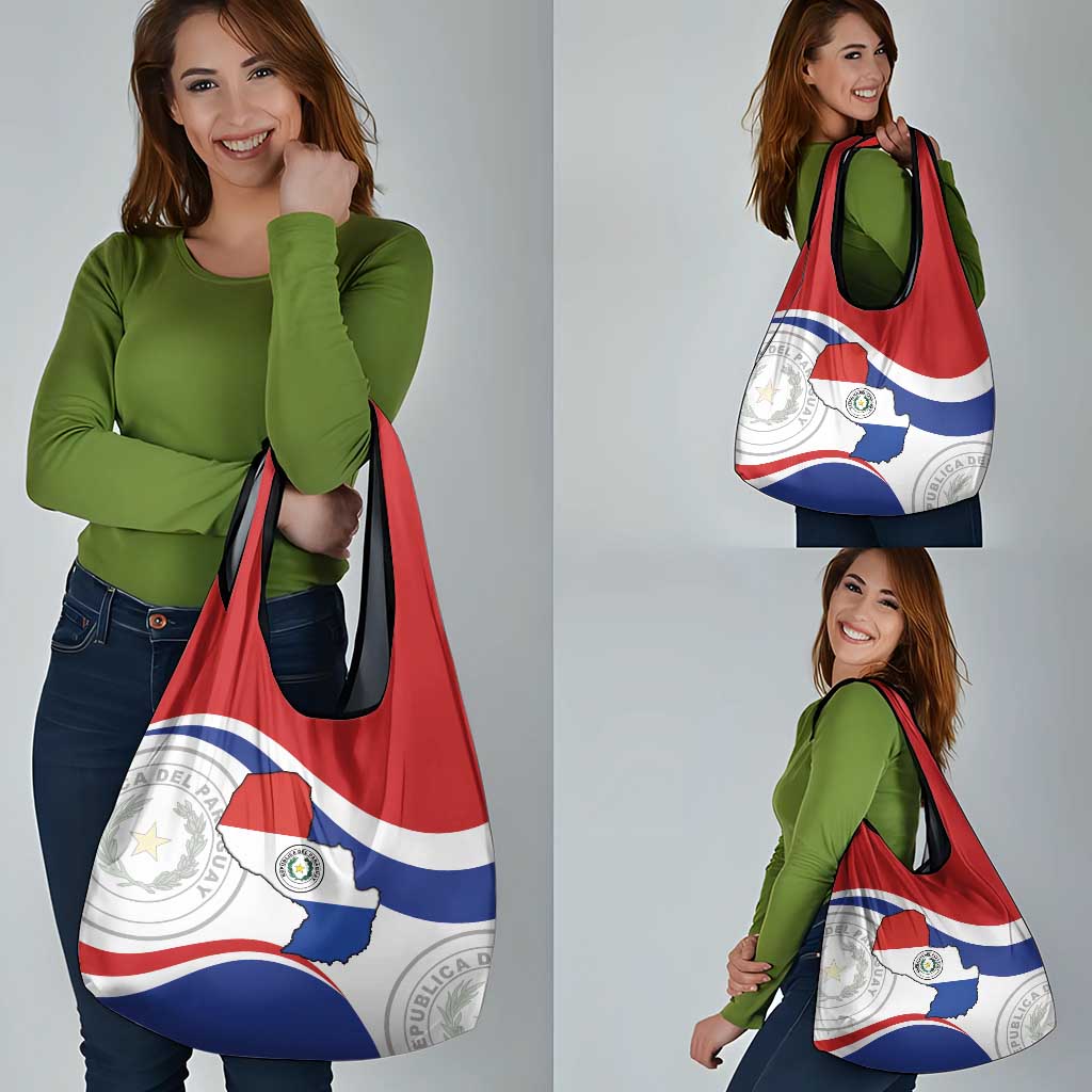 Paraguay Paz y justicia Grocery Bag Coat of arms of Paraguay