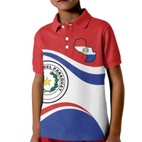 Paraguay Paz y justicia Kid Polo Shirt Coat of arms of Paraguay