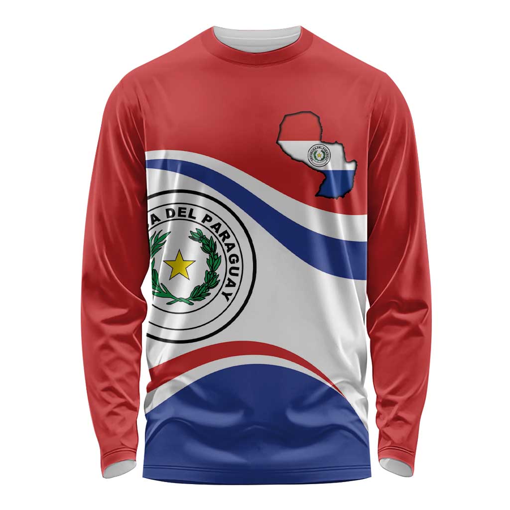 Paraguay Paz y justicia Long Sleeve Shirt Coat of arms of Paraguay
