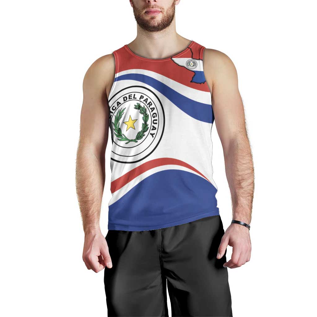 Paraguay Paz y justicia Men Tank Top Coat of arms of Paraguay