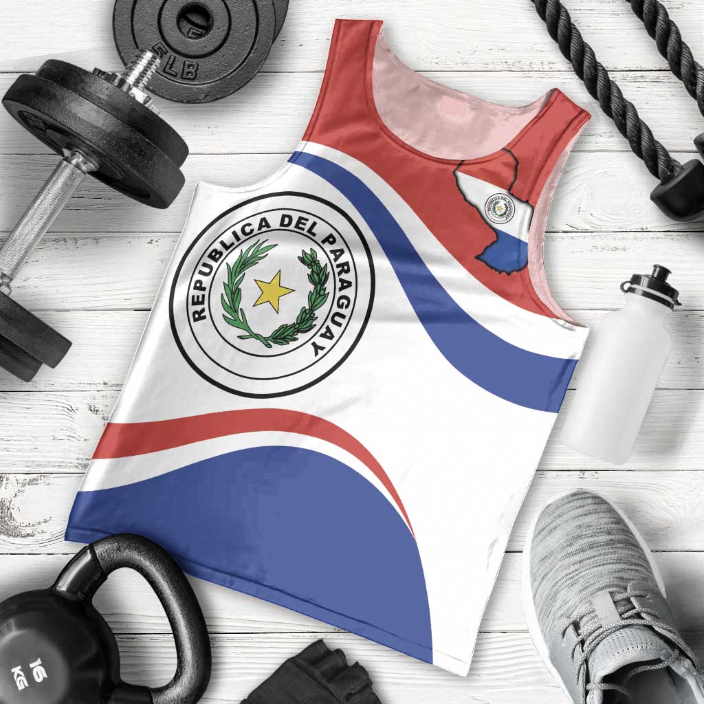 Paraguay Paz y justicia Men Tank Top Coat of arms of Paraguay
