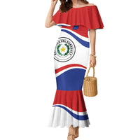 Paraguay Paz y justicia Mermaid Dress Coat of arms of Paraguay