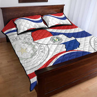 Paraguay Paz y justicia Quilt Bed Set Coat of arms of Paraguay