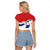 Paraguay Paz y justicia Raglan Cropped T Shirt Coat of arms of Paraguay