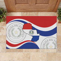 Paraguay Paz y justicia Rubber Doormat Coat of arms of Paraguay