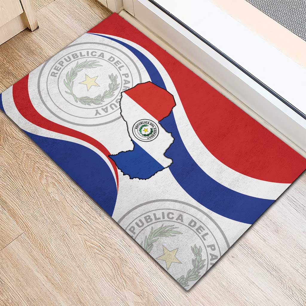Paraguay Paz y justicia Rubber Doormat Coat of arms of Paraguay