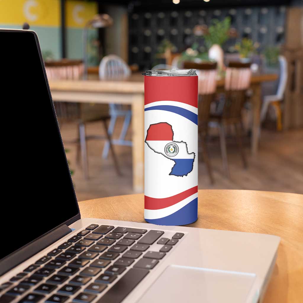 Paraguay Paz y justicia Skinny Tumbler Coat of arms of Paraguay