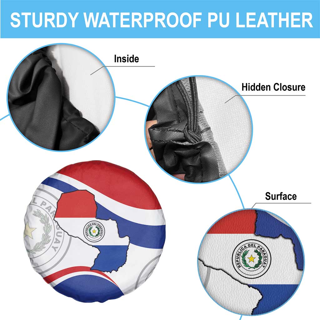 Paraguay Paz y justicia Spare Tire Cover Coat of arms of Paraguay