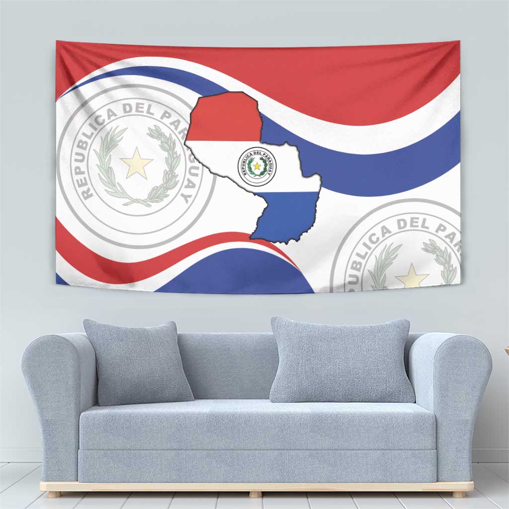 Paraguay Paz y justicia Tapestry Coat of arms of Paraguay