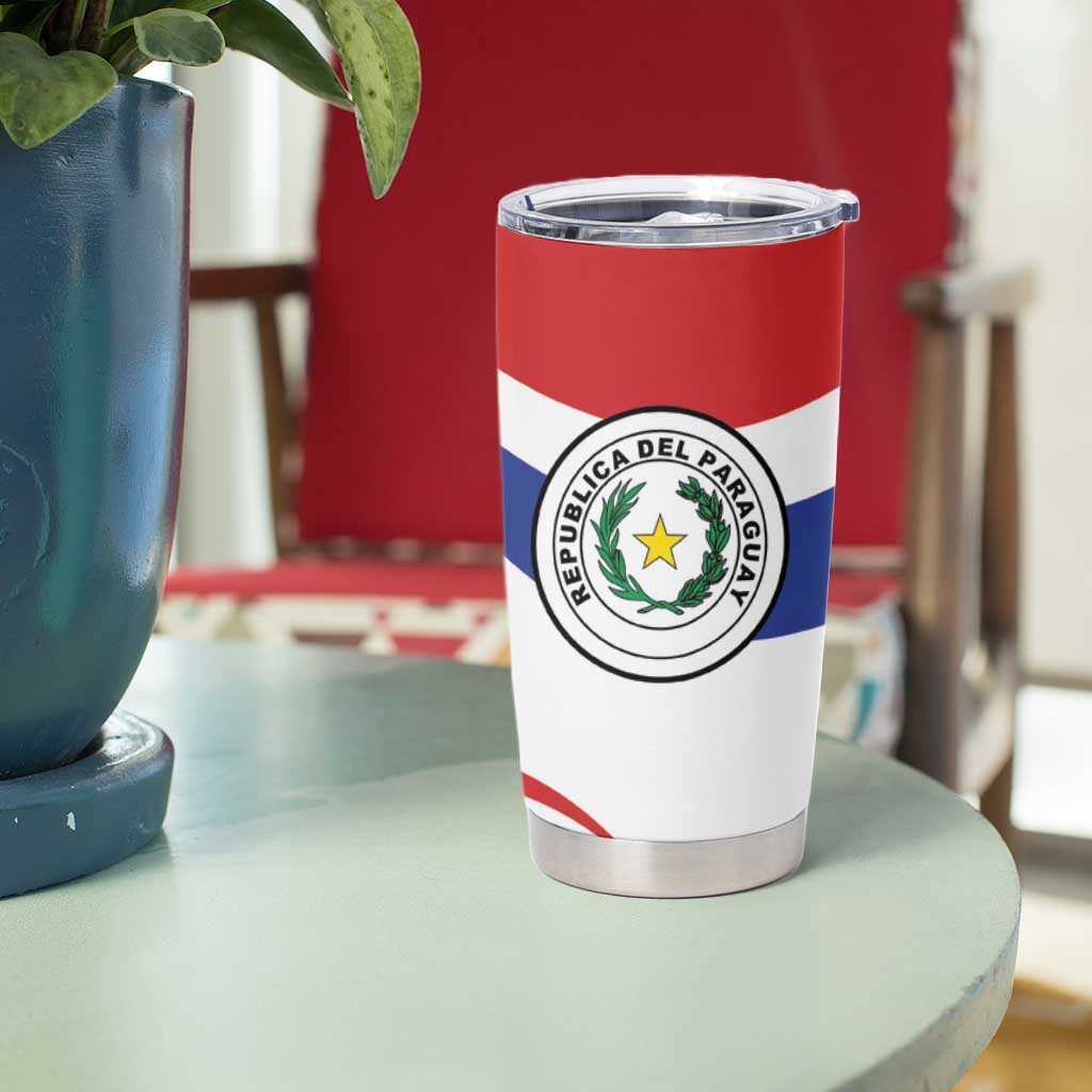 Paraguay Paz y justicia Tumbler Cup Coat of arms of Paraguay