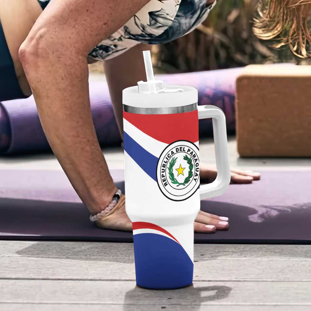 Paraguay Paz y justicia Tumbler With Handle Coat of arms of Paraguay