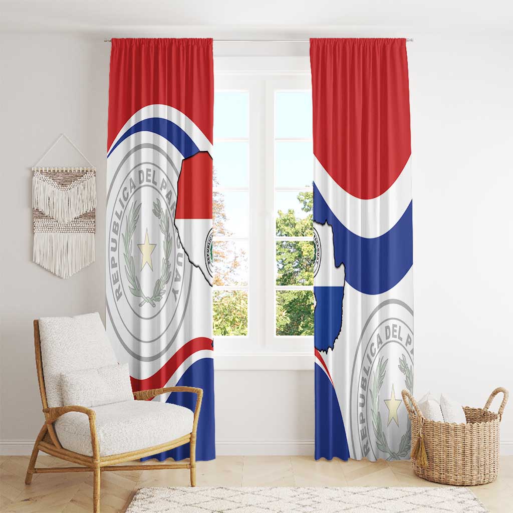 Paraguay Paz y justicia Window Curtain Coat of arms of Paraguay