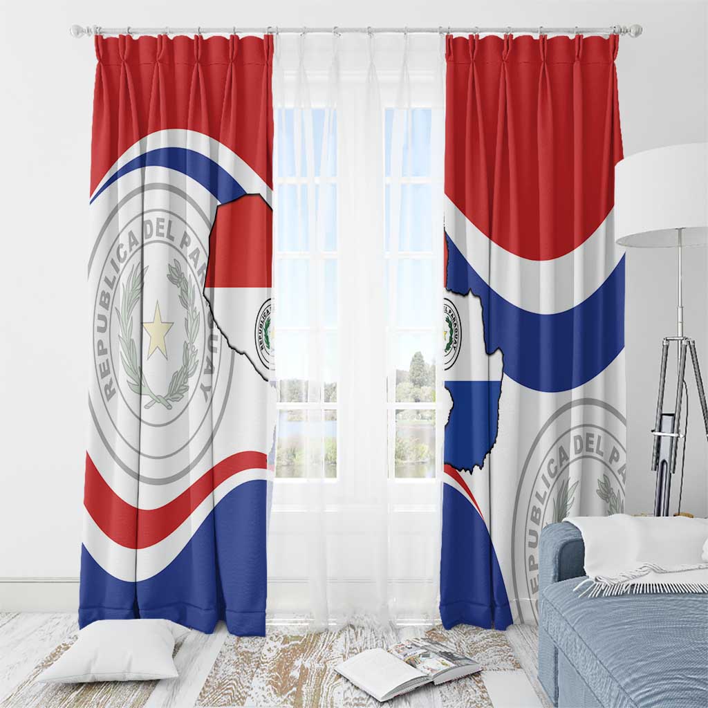 Paraguay Paz y justicia Window Curtain Coat of arms of Paraguay