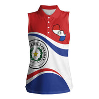 Paraguay Paz y justicia Women Sleeveless Polo Shirt Coat of arms of Paraguay