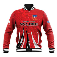 Chile Football Custom Baseball Jacket Chi Chi Chi Le Le Le Viva Chile