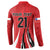 Chile Football Custom Button Sweatshirt Chi Chi Chi Le Le Le Viva Chile
