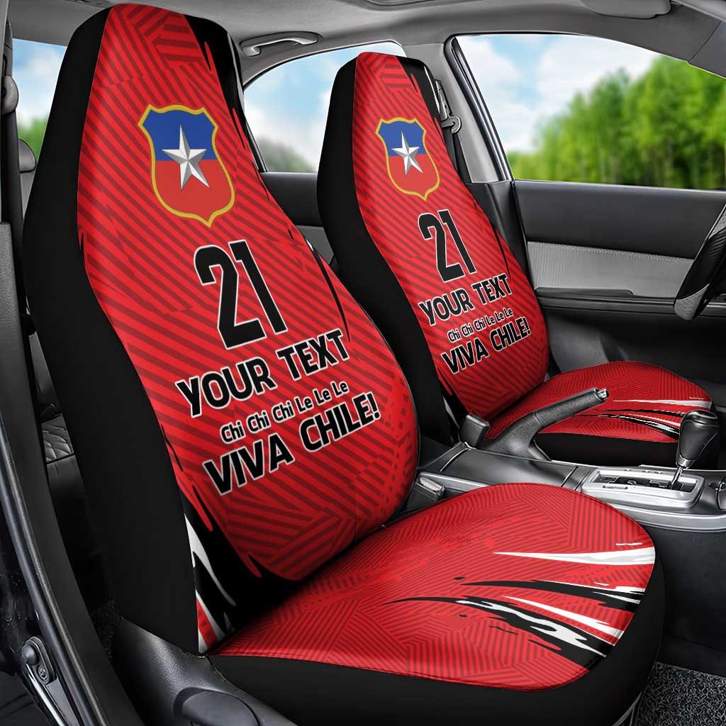 Chile Football Custom Car Seat Cover Chi Chi Chi Le Le Le Viva Chile