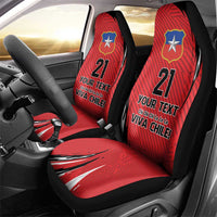 Chile Football Custom Car Seat Cover Chi Chi Chi Le Le Le Viva Chile