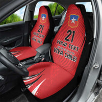 Chile Football Custom Car Seat Cover Chi Chi Chi Le Le Le Viva Chile