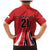 Chile Football Custom Family Matching Mermaid Dress and Hawaiian Shirt Chi Chi Chi Le Le Le Viva Chile