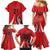 Chile Football Custom Family Matching Mermaid Dress and Hawaiian Shirt Chi Chi Chi Le Le Le Viva Chile