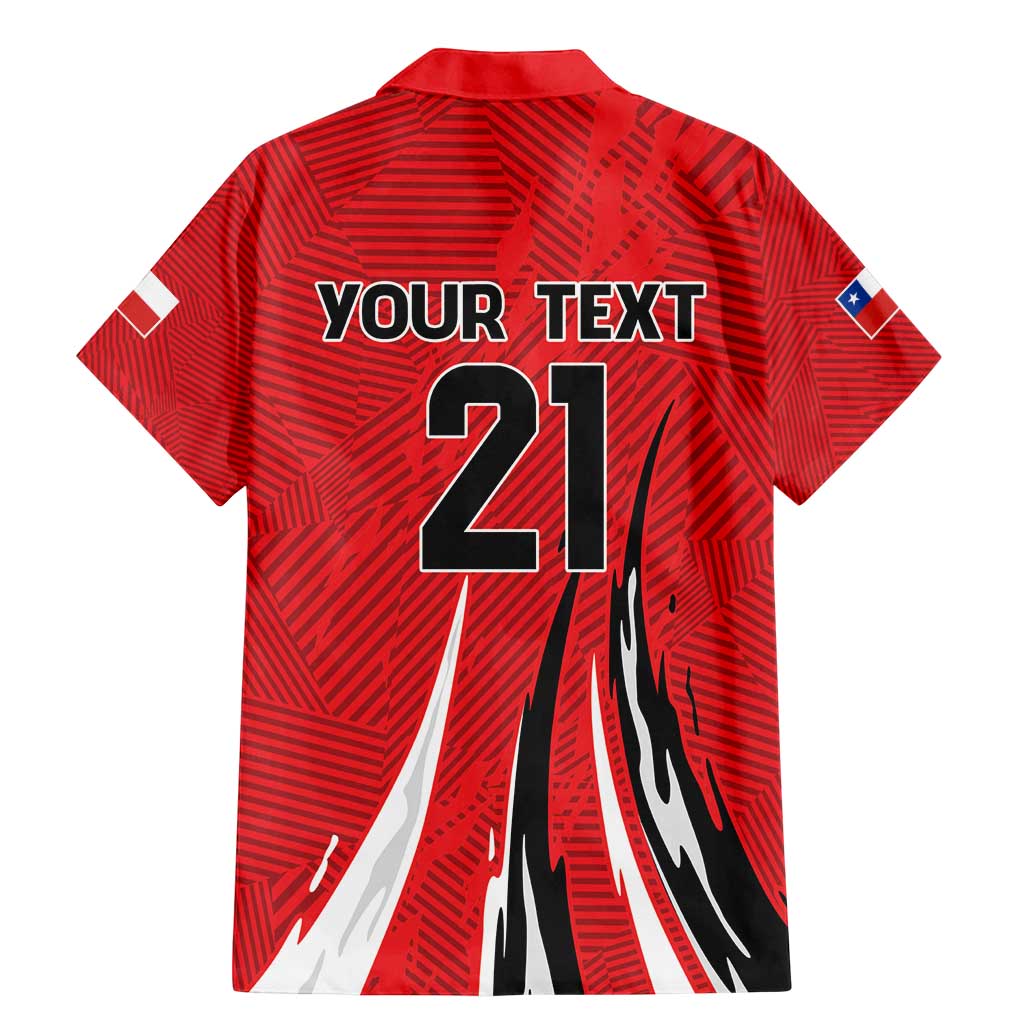 Chile Football Custom Family Matching Mermaid Dress and Hawaiian Shirt Chi Chi Chi Le Le Le Viva Chile