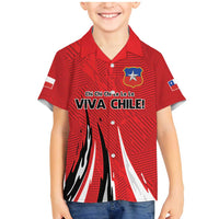 Chile Football Custom Family Matching Mermaid Dress and Hawaiian Shirt Chi Chi Chi Le Le Le Viva Chile