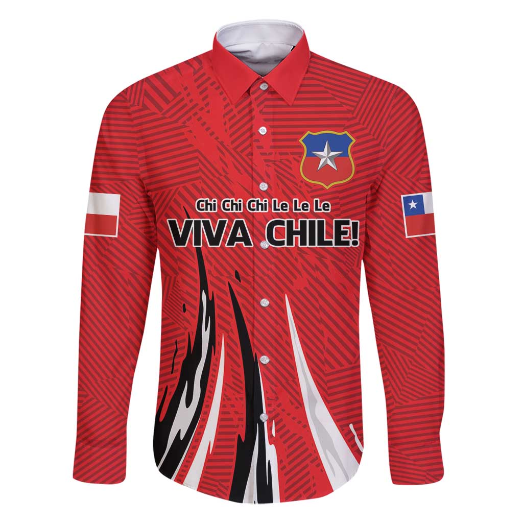 Chile Football Custom Family Matching Off Shoulder Maxi Dress and Hawaiian Shirt Chi Chi Chi Le Le Le Viva Chile