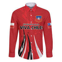 Chile Football Custom Family Matching Off Shoulder Maxi Dress and Hawaiian Shirt Chi Chi Chi Le Le Le Viva Chile
