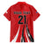 Chile Football Custom Family Matching Off Shoulder Short Dress and Hawaiian Shirt Chi Chi Chi Le Le Le Viva Chile
