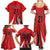 Chile Football Custom Family Matching Summer Maxi Dress and Hawaiian Shirt Chi Chi Chi Le Le Le Viva Chile