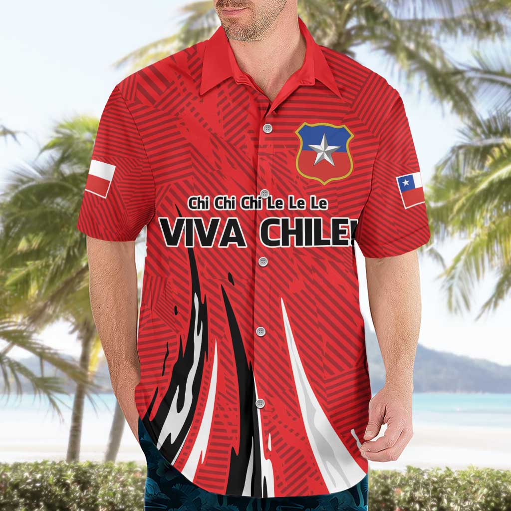 Chile Football Custom Hawaiian Shirt Chi Chi Chi Le Le Le Viva Chile