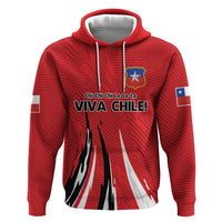 Chile Football Custom Hoodie Chi Chi Chi Le Le Le Viva Chile