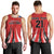 Chile Football Custom Men Tank Top Chi Chi Chi Le Le Le Viva Chile