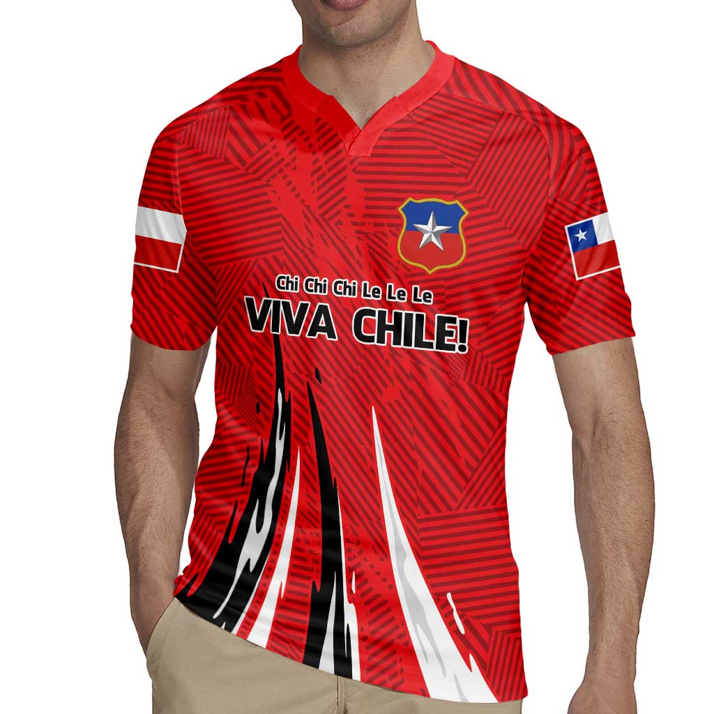 Chile Football Custom Rugby Jersey Chi Chi Chi Le Le Le Viva Chile