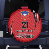 Chile Football Custom Spare Tire Cover Chi Chi Chi Le Le Le Viva Chile