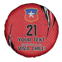 Chile Football Custom Spare Tire Cover Chi Chi Chi Le Le Le Viva Chile