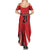 Chile Football Custom Summer Maxi Dress Chi Chi Chi Le Le Le Viva Chile