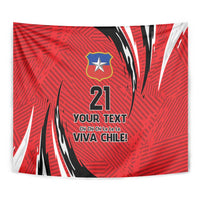 Chile Football Custom Tapestry Chi Chi Chi Le Le Le Viva Chile