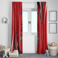 Chile Football Custom Window Curtain Chi Chi Chi Le Le Le Viva Chile