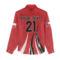 Chile Football Custom Women Casual Shirt Chi Chi Chi Le Le Le Viva Chile