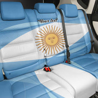 Argentina Flag Day Personalized Back Car Seat Cover Simple Sol de Mayo