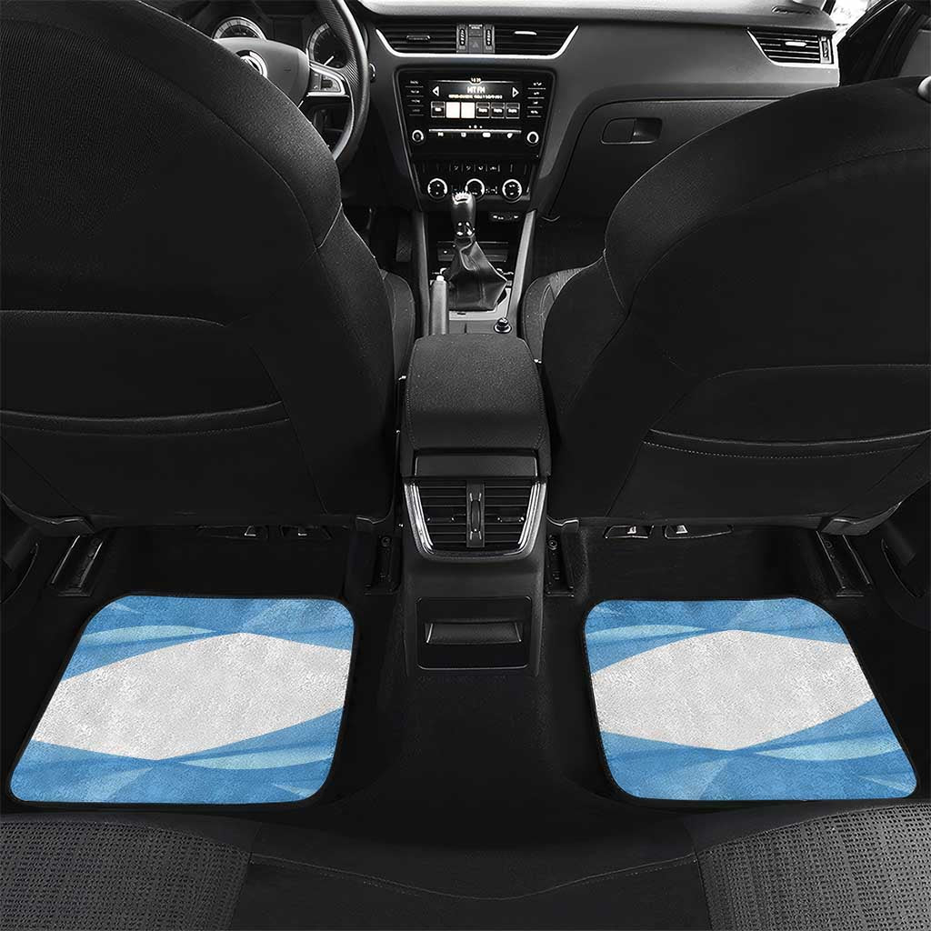 Argentina Flag Day Personalized Car Mats Simple Sol de Mayo