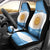 Argentina Flag Day Personalized Car Seat Cover Simple Sol de Mayo