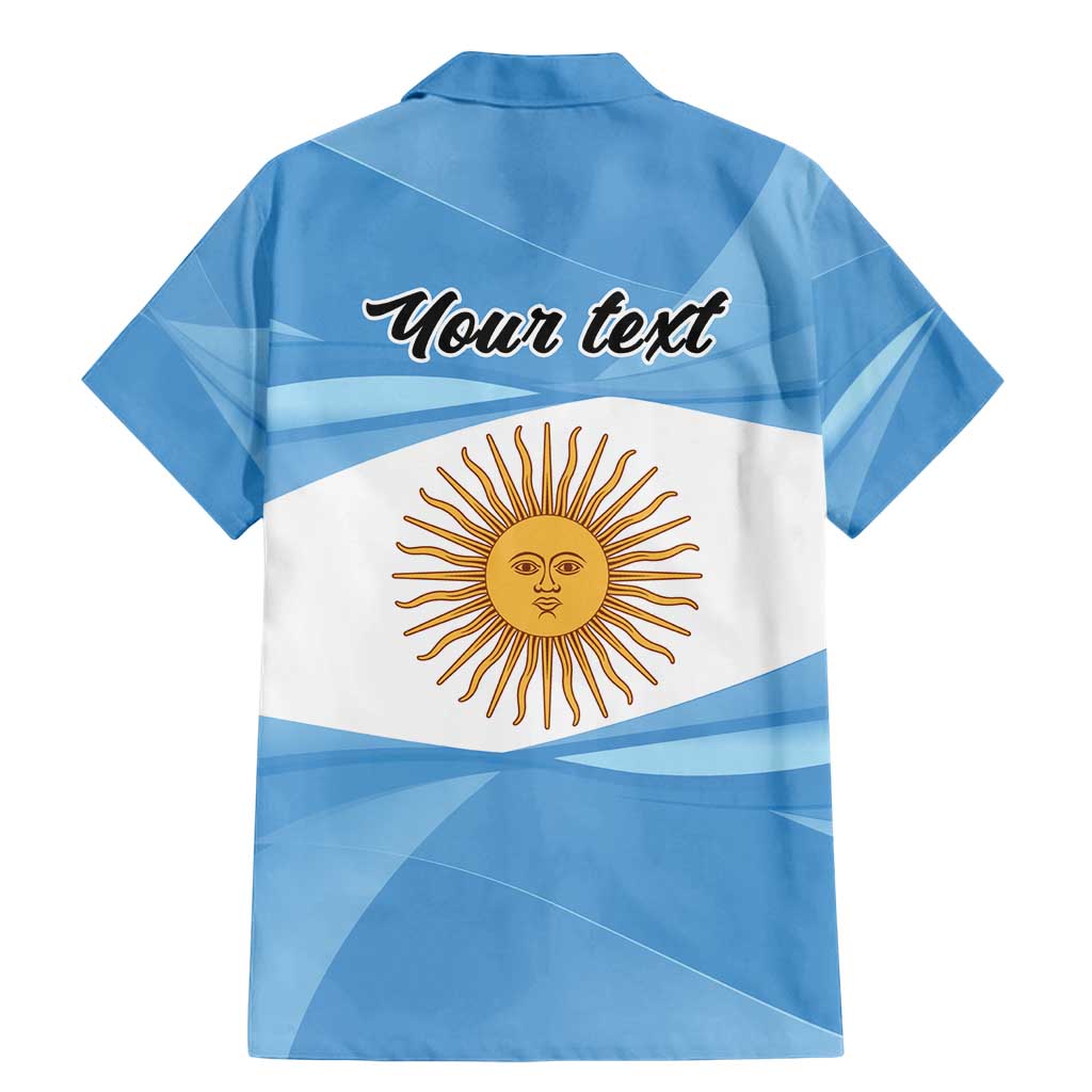 Argentina Flag Day Personalized Family Matching Mermaid Dress and Hawaiian Shirt Simple Sol de Mayo